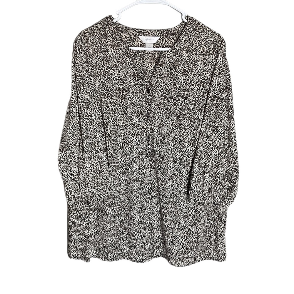 CJ Banks Long Sleeve Blouse Women’s Size 1X